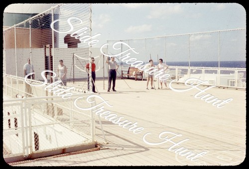 Statendam ship deck - ss,